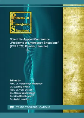 Andronov / Rybka / Otrosh |  Problems of Emergency Situations (PES) | Buch |  Sack Fachmedien