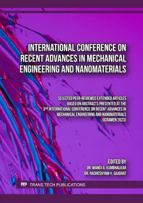 Kumbhalkar / Gajghat | International Conference on Recent Advances in Mechanical Engineering and Nanomaterials | Buch | 978-3-0364-0231-4 | sack.de