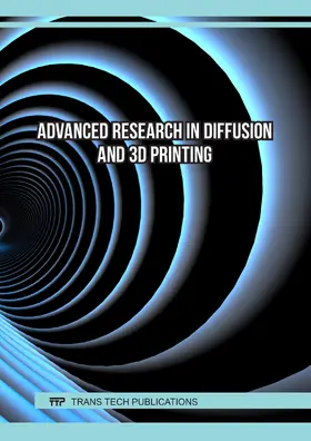 Triwiyanto |  Advanced Research in Diffusion and 3D Printing | Buch |  Sack Fachmedien