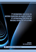 Omatsu |  7th International Conference on Material Engineering and Manufacturing & 6th International Conference on Materials Design and Applications | Buch |  Sack Fachmedien