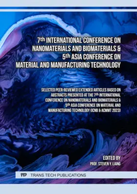 Liang |  7th International Conference on Nanomaterials and Biomaterials & 5th Asia Conference on Material and Manufacturing Technology | Buch |  Sack Fachmedien