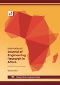 Ibhadode |  International Journal of Engineering Research in Africa Vol. 63 | Buch |  Sack Fachmedien