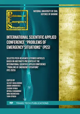 Vasilchenko / Ltd / Kondratiev |  International Scientific Applied Conference "Problems of Emergency Situations" (PES) | Buch |  Sack Fachmedien