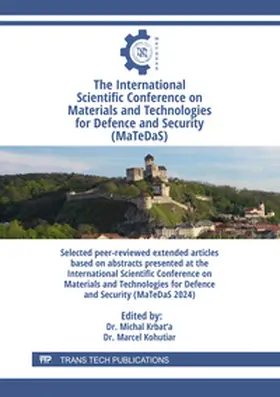 Krbat'a / Kohutiar |  The International Scientific Conference on Materials and Technologies for Defence and Security (MaTeDaS) | Buch |  Sack Fachmedien