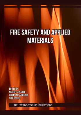 Sîrbu / Andronov / Otrosh |  Fire Safety and Applied Materials | Buch |  Sack Fachmedien