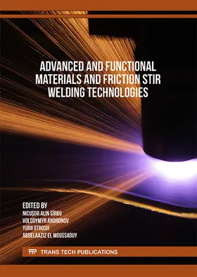 Sîrbu / Andronov / Otrosh |  Advanced and Functional Materials and Friction Stir Welding Technologies | Buch |  Sack Fachmedien