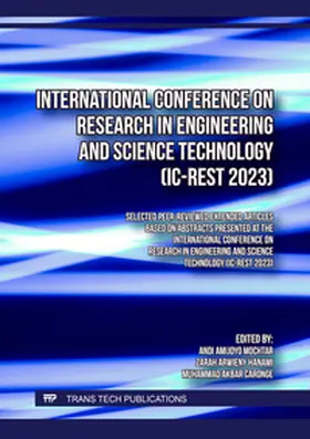 Mochtar / Hanami / Caronge | International Conference on Research in Engineering and Science Technology (1st IC-REST 2023) | Buch | 978-3-0364-0425-7 | www.sack.de