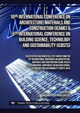 Cortiços |  10th Int. Conf. on Architecture, Materials and Construction (ICAMC) & 5th Int. Conf. on Building Science, Technology and Sustainability (ICBSTS) | Buch |  Sack Fachmedien