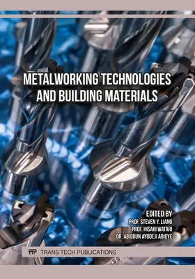 Liang / Watari / Abioye | Metalworking Technologies and Building Materials | Buch | 978-3-0364-0531-5 | www.sack.de