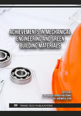 Koutsonas / Uyun | Achievements in Mechanical Engineering and Green Building Materials | Buch | 978-3-0364-0574-2 | www.sack.de