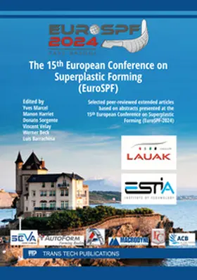 Marcel / Ltd / Harriet |  The 15th European Conference on Superplastic Forming (EuroSPF) | Buch |  Sack Fachmedien