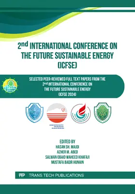 Majdi / Abed / Waheed Khafaji |  2nd International Conference on the Future Sustainable Energy (2nd ICFSE) | Buch |  Sack Fachmedien