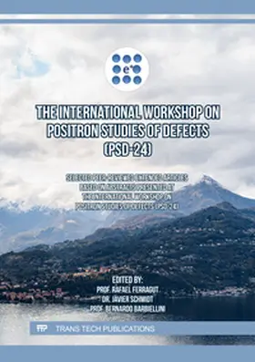 Ferragut / Schmidt / Barbiellini |  The International Workshop on Positron Studies of Defects (PSD-24) | Buch |  Sack Fachmedien