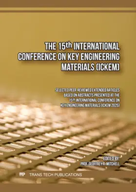 Mitchell / Ltd |  The 15th International Conference on Key Engineering Materials (ICKEM) | Buch |  Sack Fachmedien