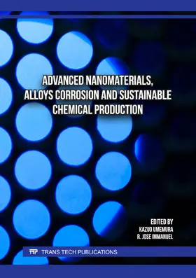 Umemura / Immanuel |  Advanced Nanomaterials, Alloys Corrosion and Sustainable Chemical Production | Buch |  Sack Fachmedien