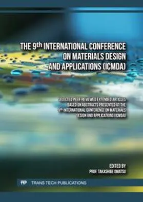 Omatsu |  The 9th International Conference on Materials Design and Applications (ICMDA) | Buch |  Sack Fachmedien