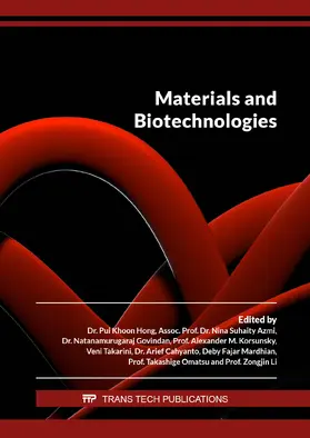Hong / Azmi / Govindan |  Materials and Biotechnologies | eBook | Sack Fachmedien