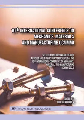 McAndrew | 10th International Conference on Mechanics, Materials and Manufacturing (ICMMM) | E-Book | sack.de