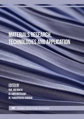 Hu / Muthusamy / Sengodan | Materials Research, Technologies and Application | E-Book | sack.de