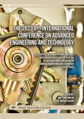 Hu / Ltd / Kaloop |  The 2023 9th International Conference on Advanced Engineering and Technology | eBook | Sack Fachmedien