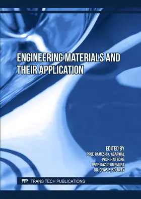 Agarwal / Gong / Umemura |  Engineering Materials and their Application | eBook | Sack Fachmedien