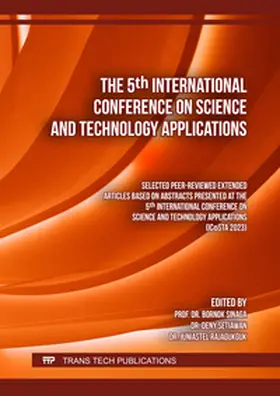 Sinaga / Setiawan / Rajagukguk |  The 5th International Conference on Science and Technology Applications | eBook | Sack Fachmedien