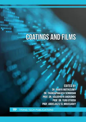 Muthusamy / Sengodan / Andronov | Coatings and Films | E-Book | www.sack.de