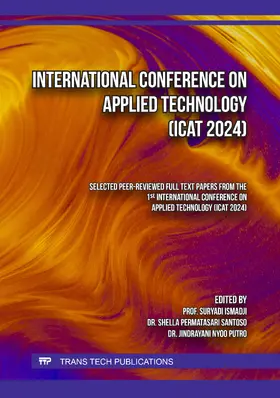 Ismadji / Santoso / Putro | International Conference on Applied Technology (ICAT 2024) | E-Book | www.sack.de