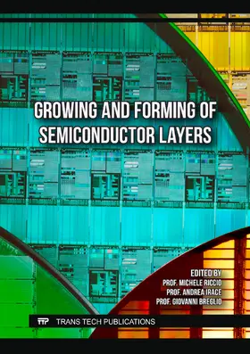 Riccio / Irace / Breglio | Growing and Forming of Semiconductor Layers | E-Book | sack.de