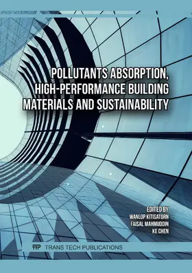 Kitisatorn / Mahmuddin / Chen |  Pollutants Absorption, High-Performance Building Materials and Sustainability | eBook | Sack Fachmedien