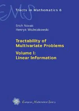 Novak / Wozniakowski |  Tractability of Multivariate Problems | Buch |  Sack Fachmedien