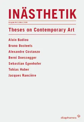 Steinweg / Huber |  INAESTHETIK – NR. 0 | Buch |  Sack Fachmedien
