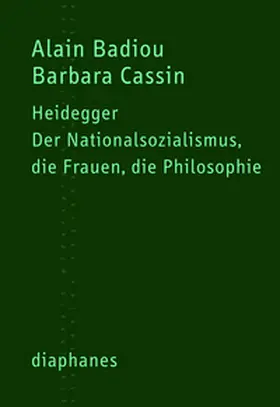 Badiou / Cassin |  Heidegger | Buch |  Sack Fachmedien