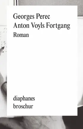 Perec |  Anton Voyls Fortgang | eBook | Sack Fachmedien