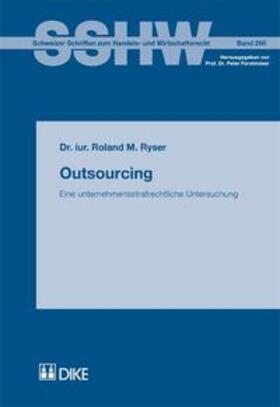 Ryser |  Outsourcing | Buch |  Sack Fachmedien