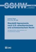 Togni |  Standstill Agreements nach U.S.-amerikanischem und schweizerischem Recht | Buch |  Sack Fachmedien