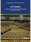 Kellerhals / Baumgartner |  EU Treaties. Consolidated versions with the amendments introduced by the Treaty of Lisbon | Buch |  Sack Fachmedien