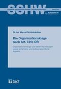 Schönbächler |  Die Organisationsklage nach Art. 731b OR | Buch |  Sack Fachmedien