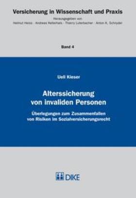 Kieser | Alterssicherung von invaliden Personen | Buch | sack.de