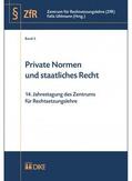 Uhlmann |  Private Normen und staatliches Recht | Buch |  Sack Fachmedien