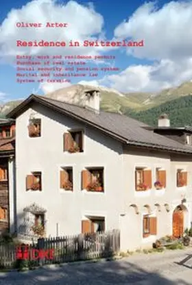 Arter |  Residence in Switzerland | Buch |  Sack Fachmedien