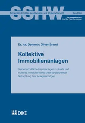 Brand |  Kollektive Immobilienanlagen | Buch |  Sack Fachmedien