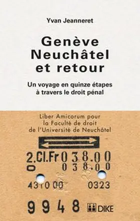 Jeanneret |  Genève Neuchâtel et retour | Buch |  Sack Fachmedien
