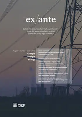 Gertsch / Kuzniar / Kuzniar |  ex/ante 01/2016 | Buch |  Sack Fachmedien