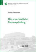 Estermann |  Die unverbindliche Preisempfehlung | Buch |  Sack Fachmedien