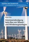 Plüss |  Interessenabwägung beim Bau von Wasser- und Windenergieanlagen | Buch |  Sack Fachmedien