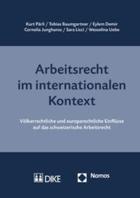 Pärli / Baumgartner / Demir | Arbeitsrecht im internationalen Kontext | Buch | 978-3-03751-877-9 | sack.de