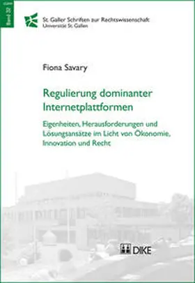 Savary |  Regulierung dominanter Internetplattformen | Buch |  Sack Fachmedien