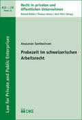 Sambasivam |  Probezeit im schweizerischen Arbeitsrecht | Buch |  Sack Fachmedien