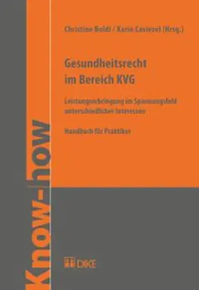 Boldi / Lardi |  Gesundheitsrecht im Bereich KVG | Buch |  Sack Fachmedien
